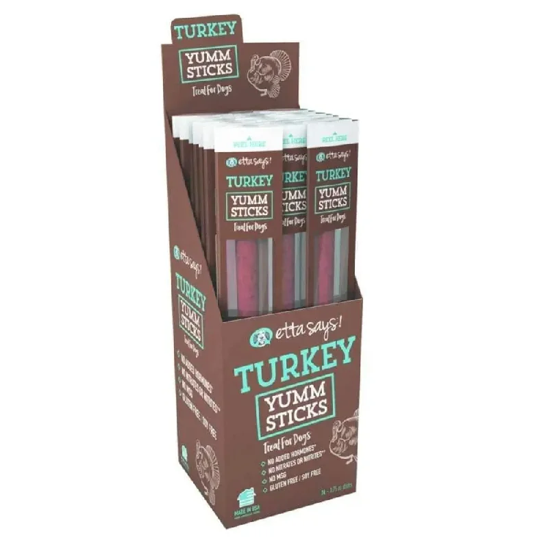 - Dog disposable foam shower gelEtta Says! Turkey Yumm Sticks Dog Treat Display Box 24ea/24 ct - Dog disposable foam shower gelEtta Says! Turkey Yumm Sticks Dog Treat Display Box 24ea/24 ct
