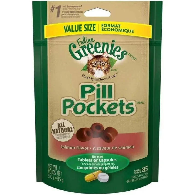 - Deodorizing cat litter tofu litterGreenies FELINE Pill Pockets Salmon Flavor Cat Treats