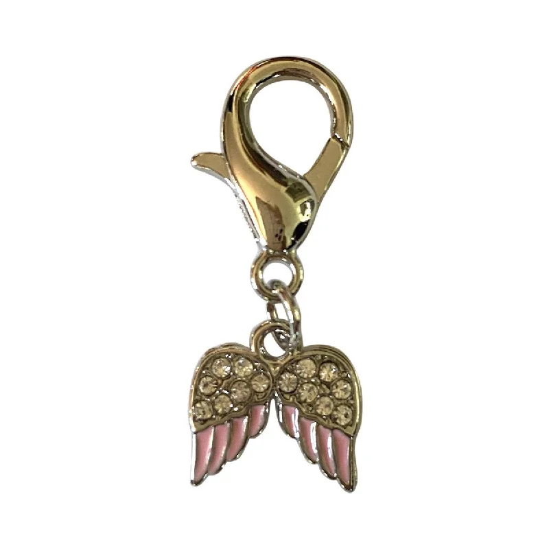 Pet custom clothesAngel Wings Dog Collar Charm