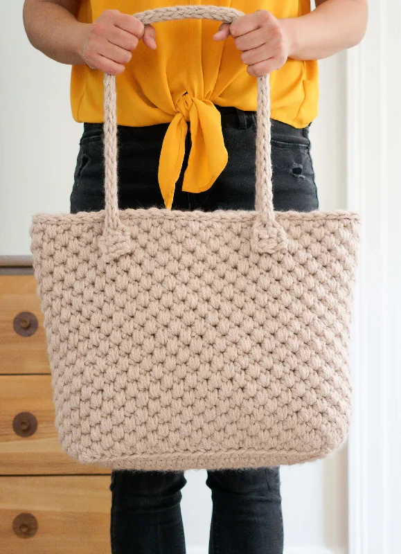 - Solid wood cat climbing frame customizedCrochet Kit - Stonecrop Tote