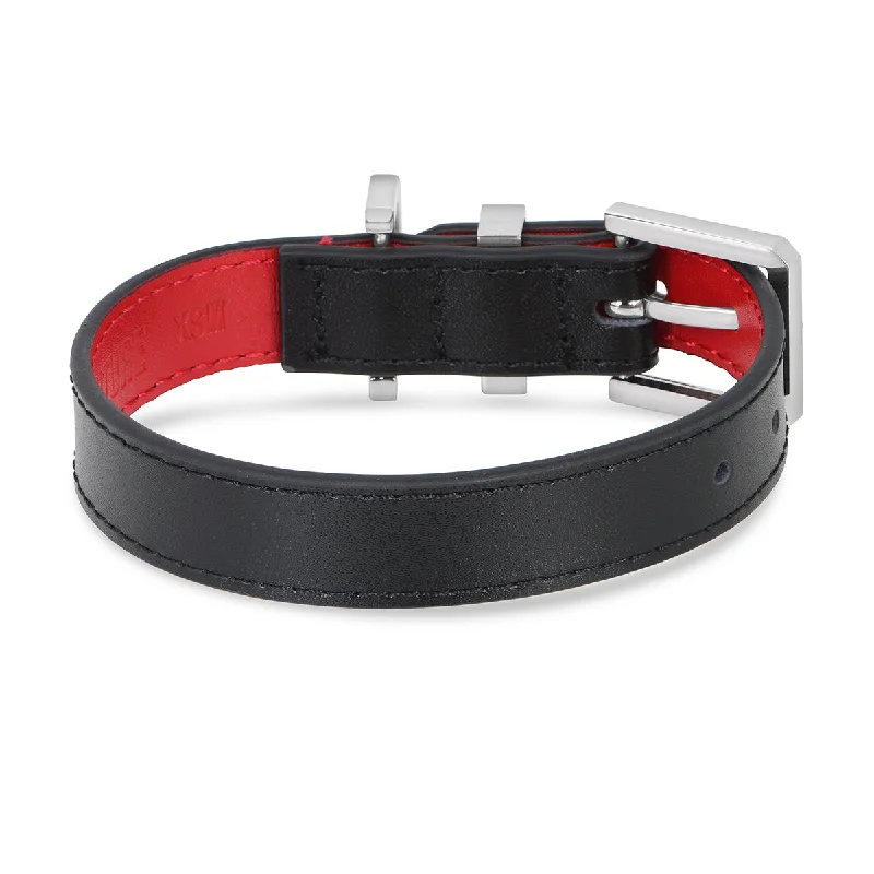  . **Pet toys are bite-resistant and wear-resistant**Plain Jane Silver Confession Dog Collar