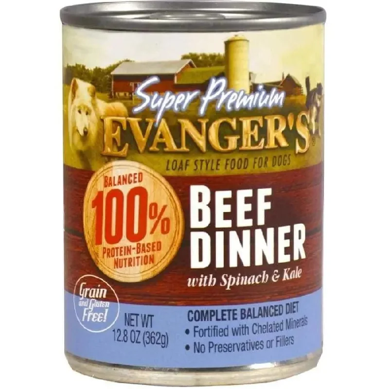 - Elderly dog joint care mattressEvanger's Super Premium Beef Dinner Canned Dog Food 12ea/12.8 oz - Elderly dog joint care mattressEvanger's Super Premium Beef Dinner Canned Dog Food 12ea/12.8 oz