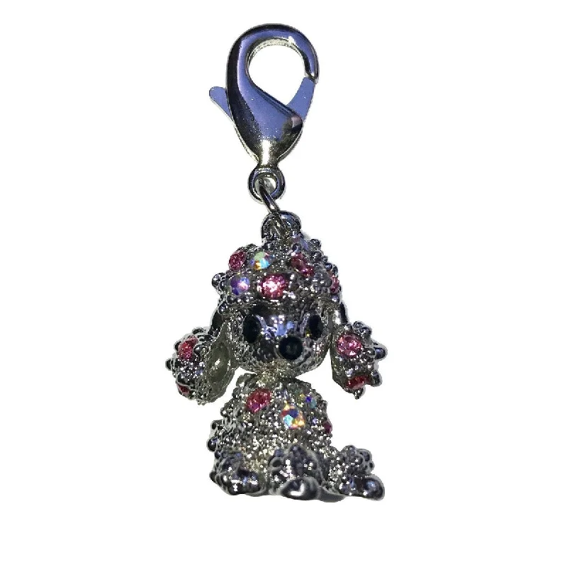 Pet lace clothesPoodle Dog Collar Charm