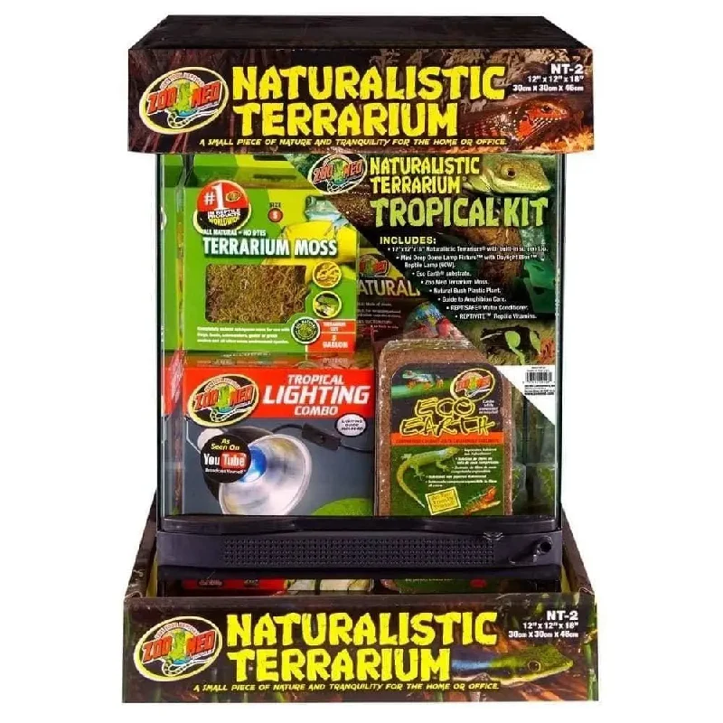 - Degradable pet feces bagZoo Med Naturalistic Terrarium Tropical Kit 12x12x18 Vivarium - Degradable pet feces bagZoo Med Naturalistic Terrarium Tropical Kit 12x12x18 Vivarium