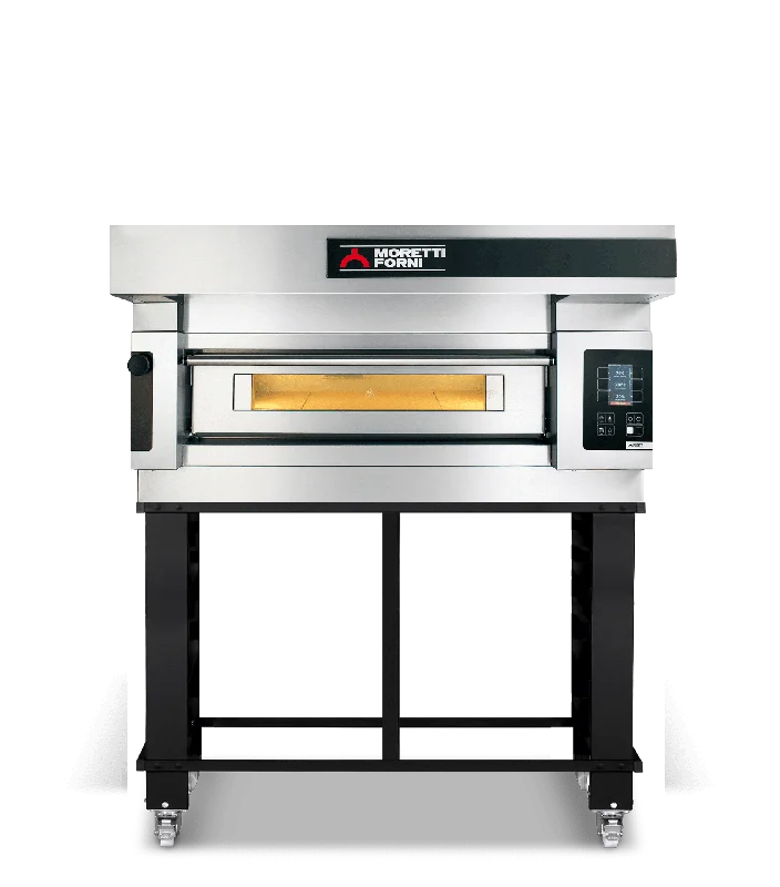 - Automatic induction pet water dispenserMoretti Forni serieS Single Deck Oven on Stand - 10 x 35cm Pizza