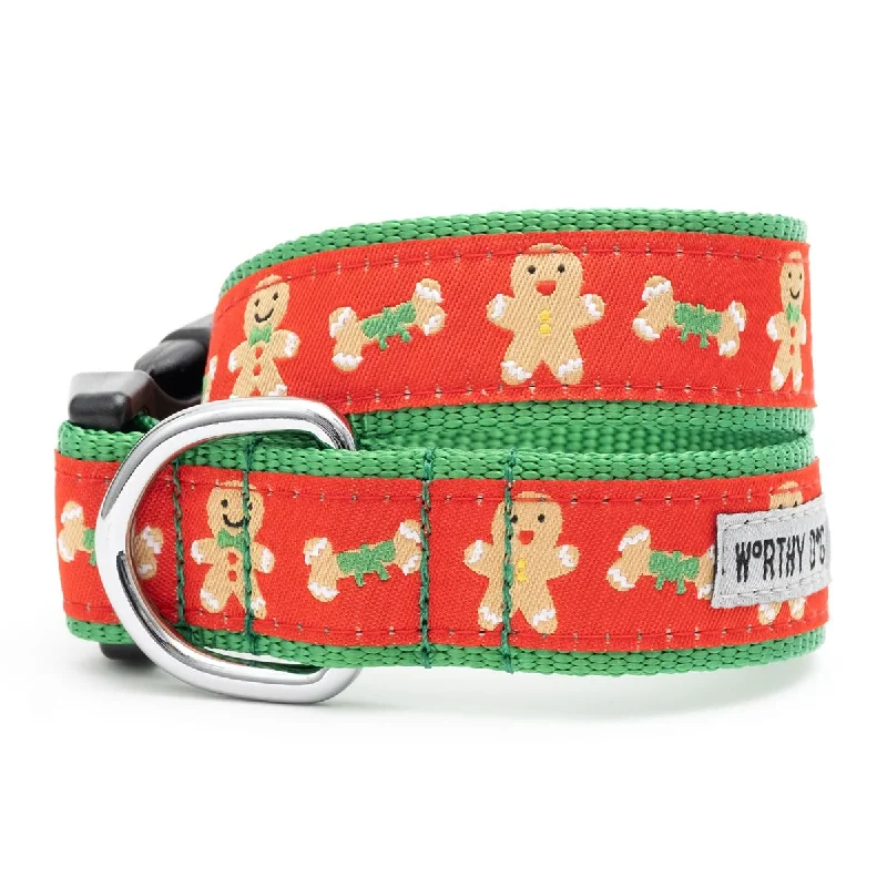  . **Dog raincoat is waterproof and windproof**Gingerbread Bones Dog Collar