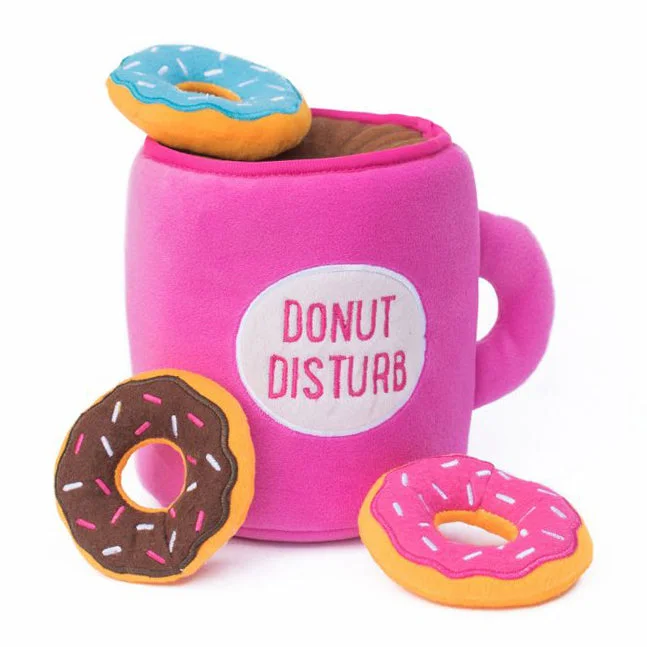 Classification by material or design:Donut Disturb Dog Toy