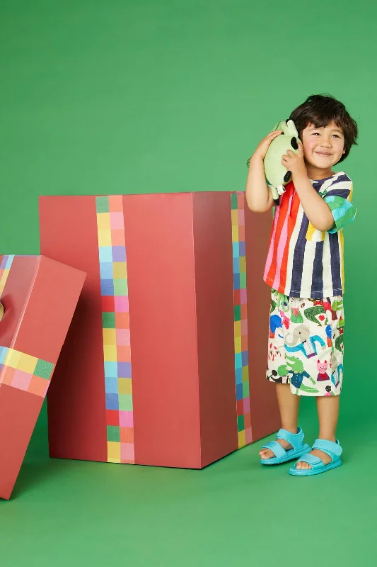 - Elderly dog ​​joint care mattressMulti Stripe Kids Pocket Tee