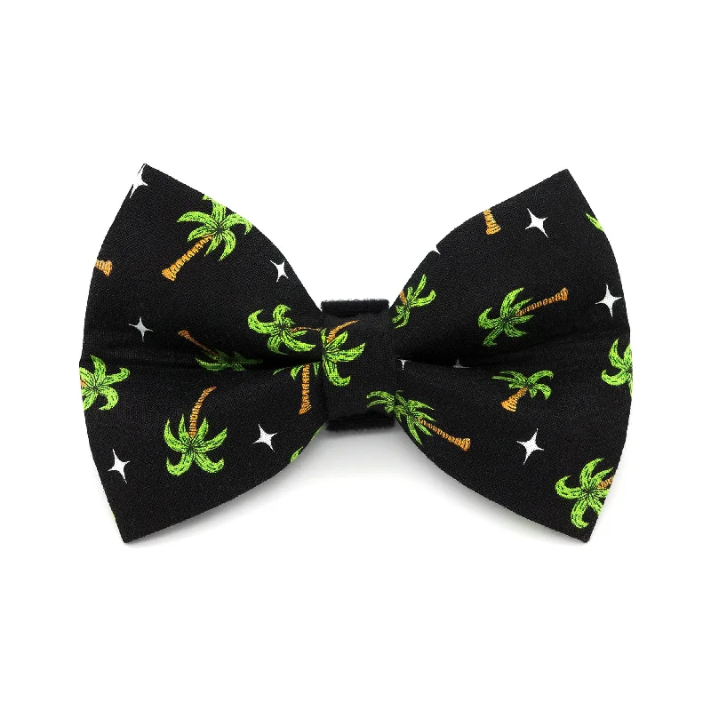 - Dog anti-slip matPalm Tree Dog Bow Tie