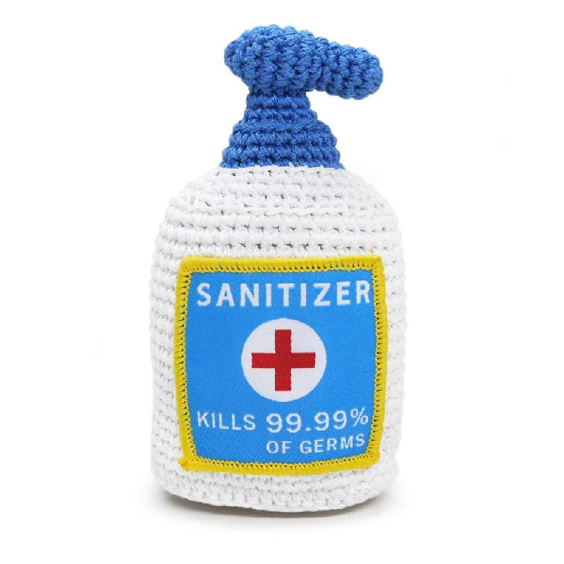 - Plush pet toy selectionPawer Squeaky Hand Sanitizer Dog Toy