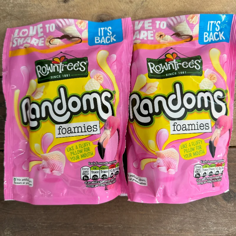 - Pregnant cat delivery room warming box3x Rowntrees Randoms Foamies Share Bags (3x120g) - Pregnant cat delivery room warming box3x Rowntrees Randoms Foamies Share Bags (3x120g)