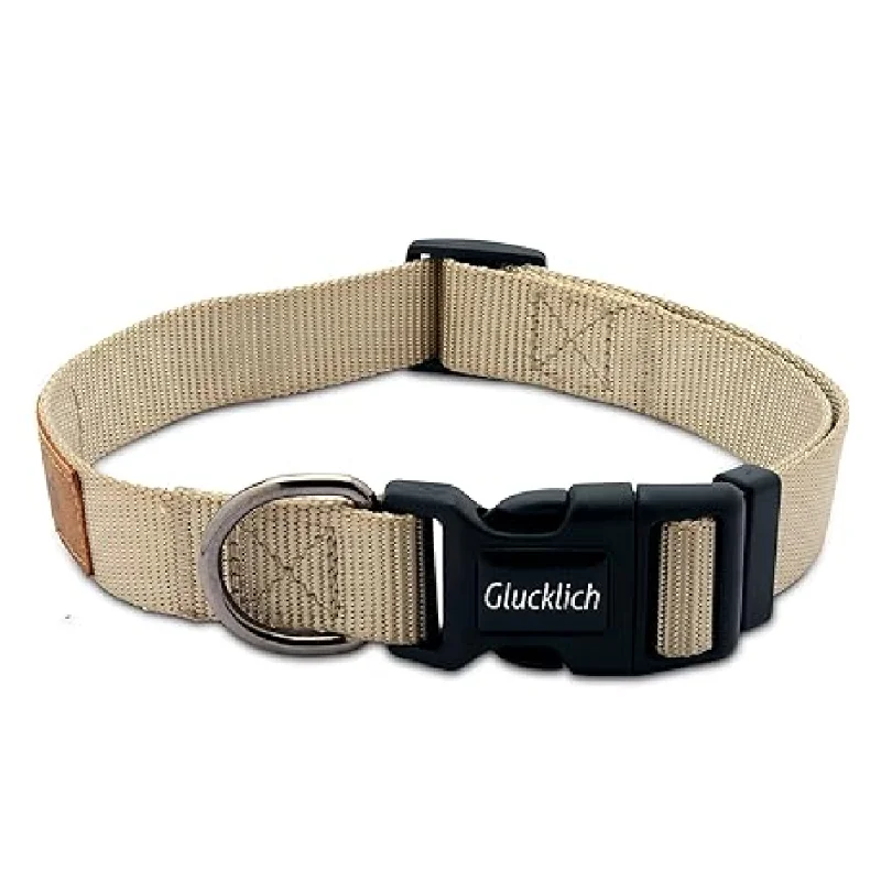 - Chinchilla cooling ice nest ceramic plateGlucklich Classic Nylon Martingale Adjustable Collar for Dogs (Beige)