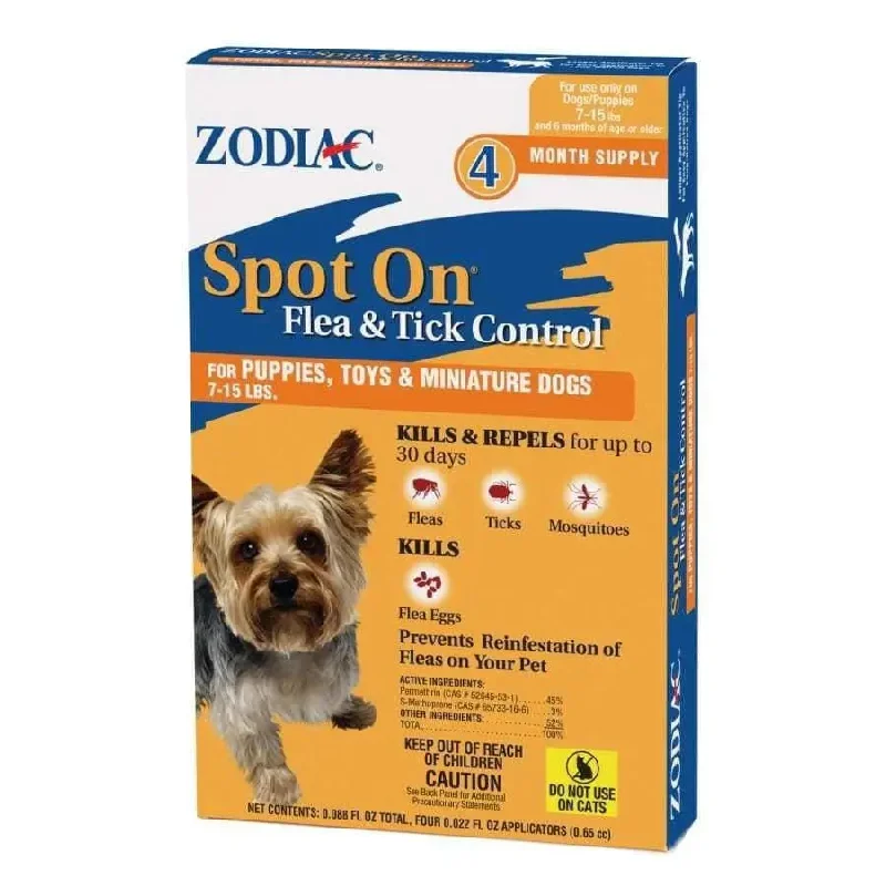 - Smart cat litter box with automatic cleaningZodiac Flea and Tick Spot On for Puppies 1ea/7-15 lb, 4 pk - Smart cat litter box with automatic cleaningZodiac Flea and Tick Spot On for Puppies 1ea/7-15 lb, 4 pk