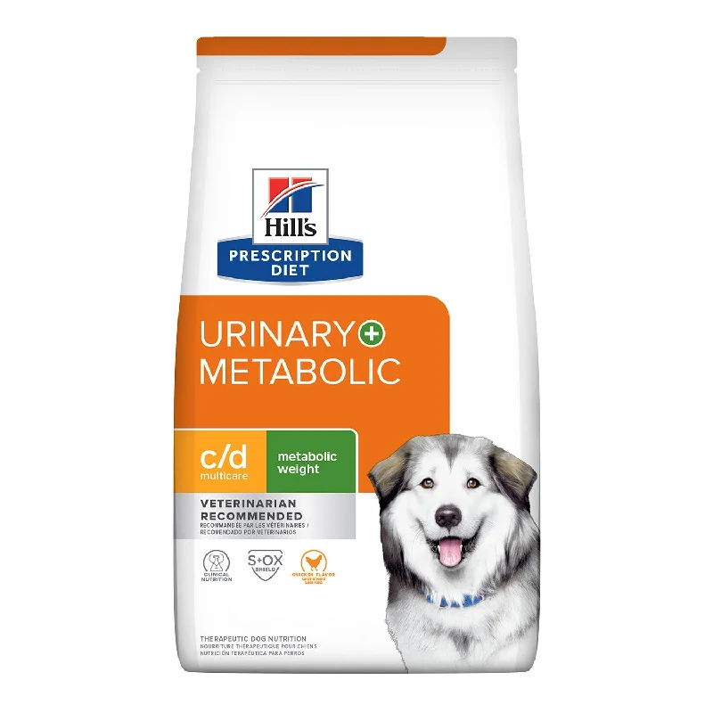 - Special food for senior dogsHill's Prescription Diet C/D Metabolic + Urinary Care Dry Dog Food 3.85kg - Special food for senior dogsHill's Prescription Diet C/D Metabolic + Urinary Care Dry Dog Food 3.85kg