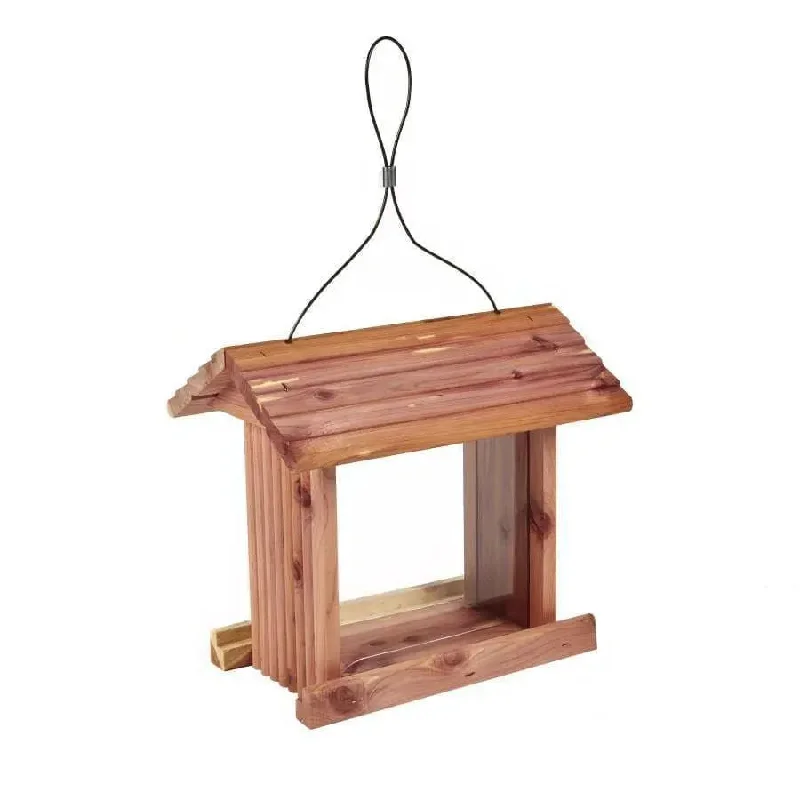 - Solid wood cat climbing frame customizedKaytee Cedar Songbird Wild Bird Feeder 7.25 in X 10 in X 9.25 in