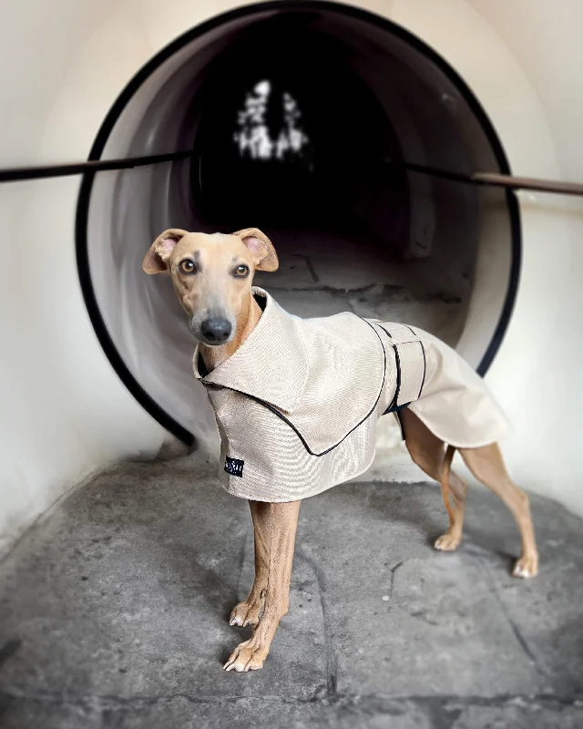 - Climbing pet constant temperature heating padTHE ELSA Whippet Trench Raincoat