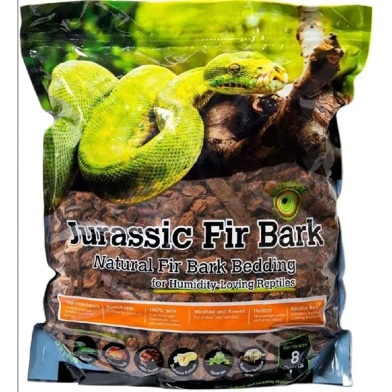 - ​​Pet toys under    yuanGalapagos Jurassic Fir Bark Natural Fir Bark Bedding Substrate Brown 8 qt