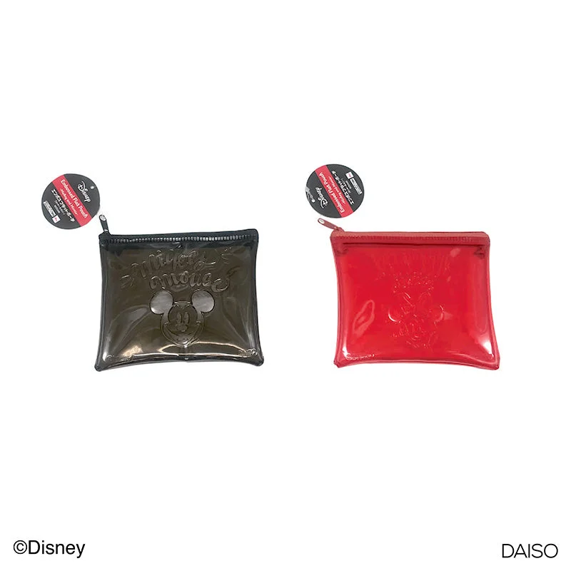 - Dog anti-slip matEmbossed Flat Pouch -5.51in x 4.72in - 14cm x 12cm - Mickey and Minnie-