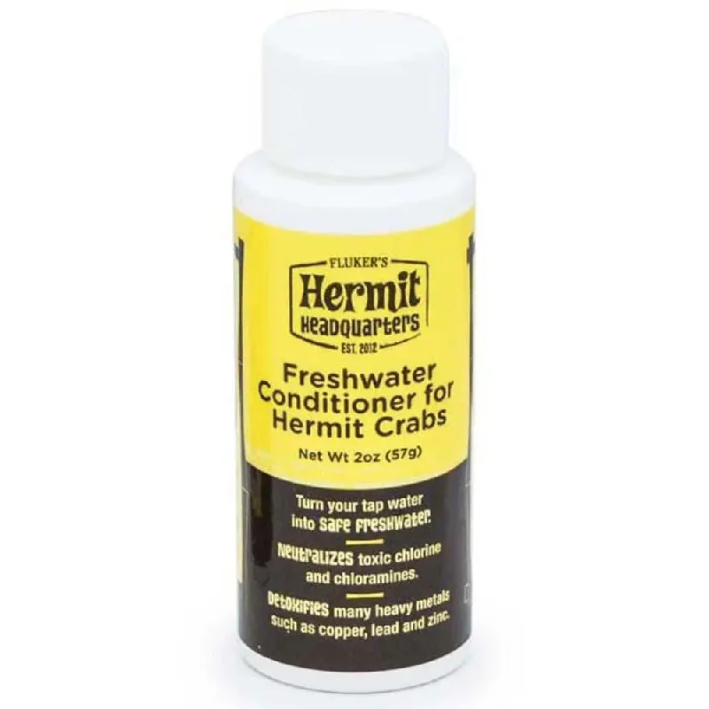 - Automatic induction pet water dispenserFlukers Hermit Crab Freshwater Conditioner 2oz - Automatic induction pet water dispenserFlukers Hermit Crab Freshwater Conditioner 2oz