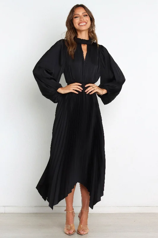 - Air box TSA certified check-inEloise Dress - Black