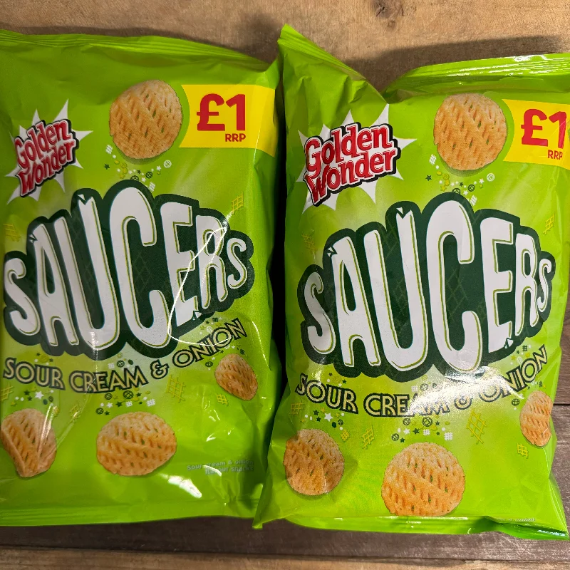 - Winter warm clothes for short-haired dogs4x Golden Wonder Saucers Sour Cream & Onion Bags (4x65g) - Winter warm clothes for short-haired dogs4x Golden Wonder Saucers Sour Cream & Onion Bags (4x65g)