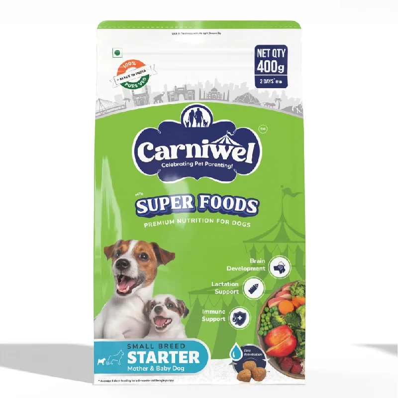 - Dog heart rate monitoring collarCarniwel Superfoods Veg Kibble Starter For Small Breed Mother & Baby Dog Dry Food