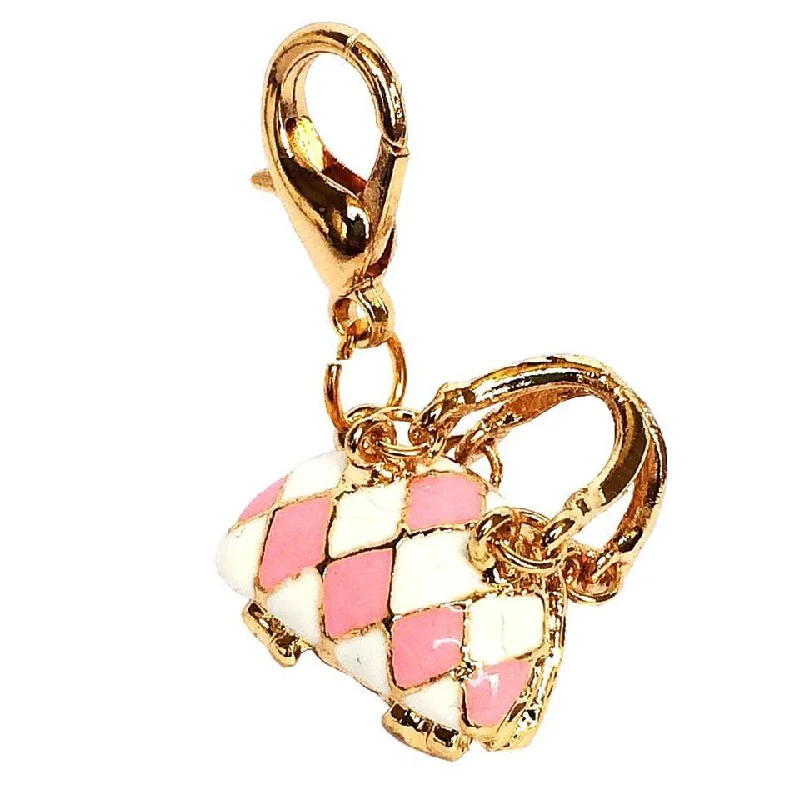 Small dog clothesFashionista Purse Dog Collar Charm