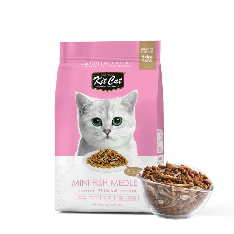    - Wholesale cat food prices  Kit Cat Premium Dry Cat Food  - Mini Fish Medley (5kg)