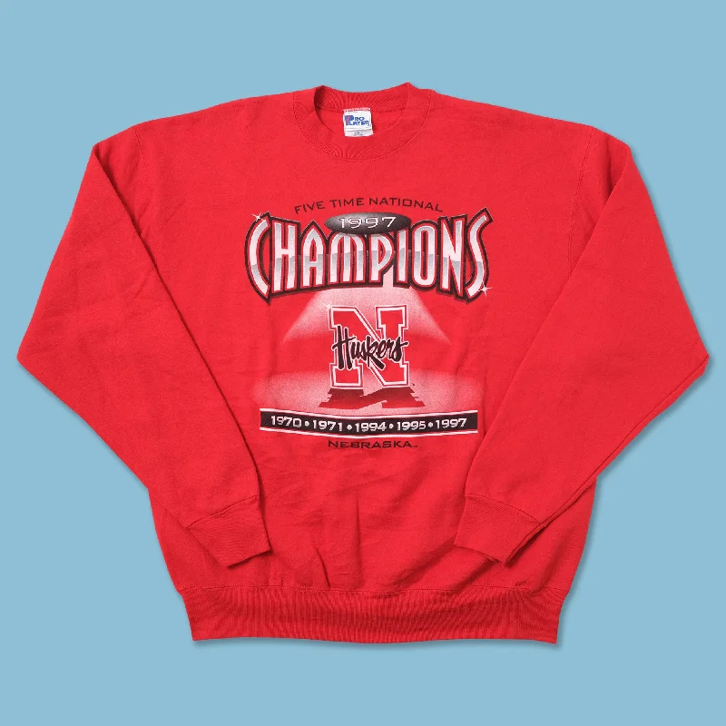- Organic cotton dog bibsVintage 1997 Nebraska Huskers Sweater XLarge