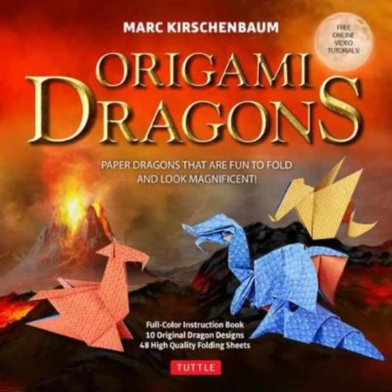 - Foldable and portable cat bagOrigami Dragons Kit