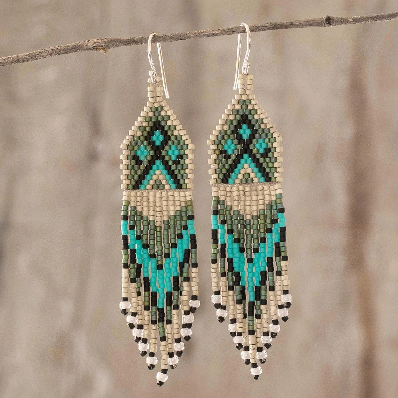 - Elderly dog ​​joint care mattressSantiago Kites Long Beaded Waterfall Earrings