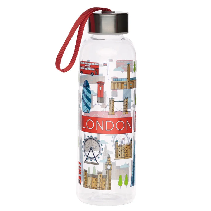 - Degradable pet feces bagReusable London Icons 500ml Water Bottle with Metallic Lid - Degradable pet feces bagReusable London Icons 500ml Water Bottle with Metallic Lid