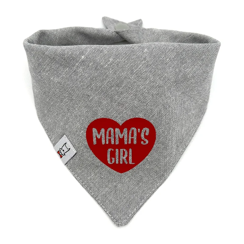 - Degradable pet feces bagMama's Girl Dog Bandana