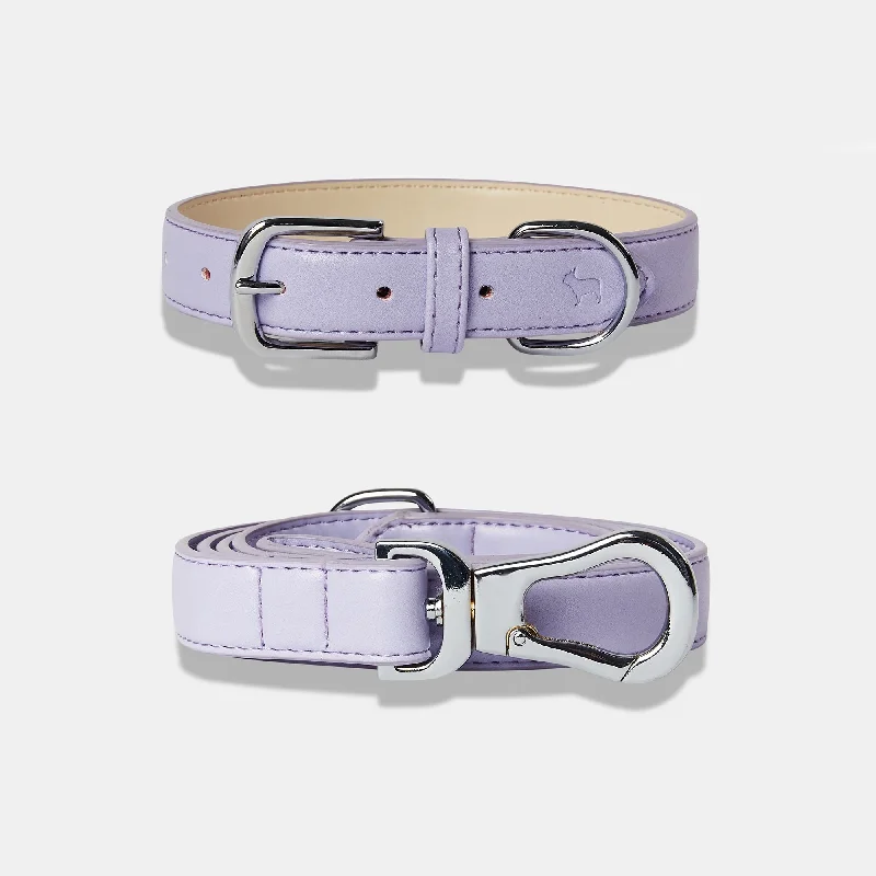 - Dog heart rate monitoring collarFresh Lilac Dog Collar & Lead Set