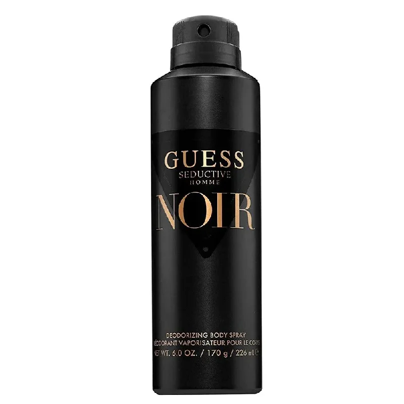 - Dog disposable foam shower gelGUESS SEDUCTIVE NOIR FOR MEN BODY SPRAY 226ML