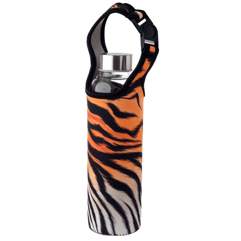 - Pet monitor with cameraReusable 500ml Glass Water Bottle with Protective Neoprene Sleeve - Big Cat Spots and Stripes - Pet monitor with cameraReusable 500ml Glass Water Bottle with Protective Neoprene Sleeve - Big Cat Spots and Stripes