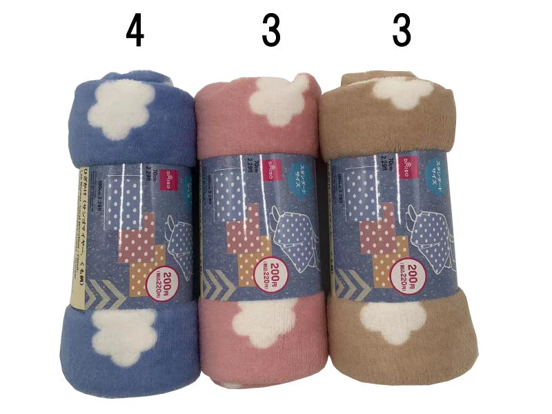 - Teething and chewing toys for puppiesLap Blanket -Coral Microfiber - Cloud-