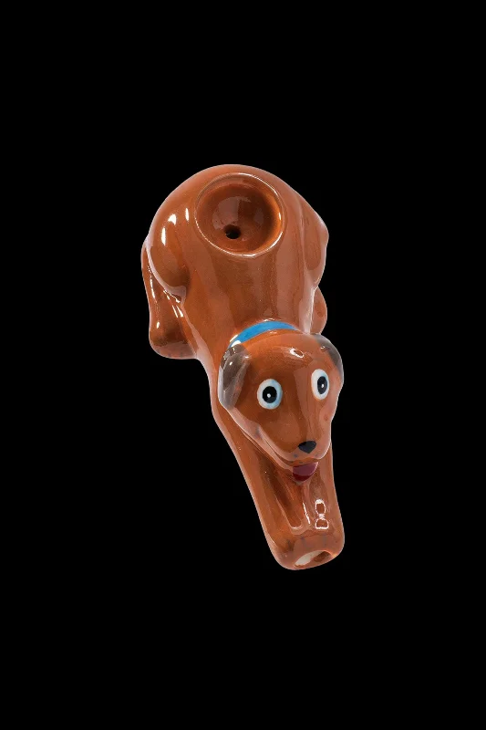 - Pet monitor with cameraWacky Bowlz Brown Dog Ceramic Pipe