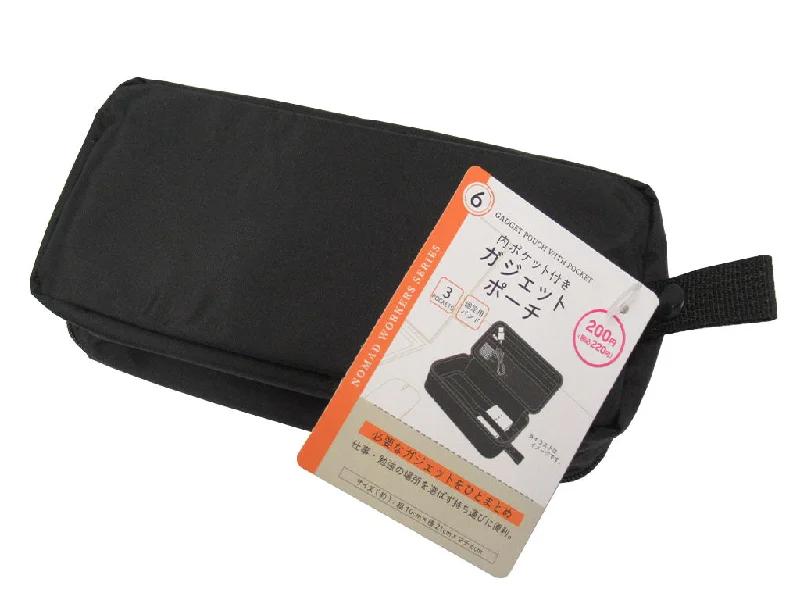 - Natural latex pet mattressGadget pouch with inner pocket