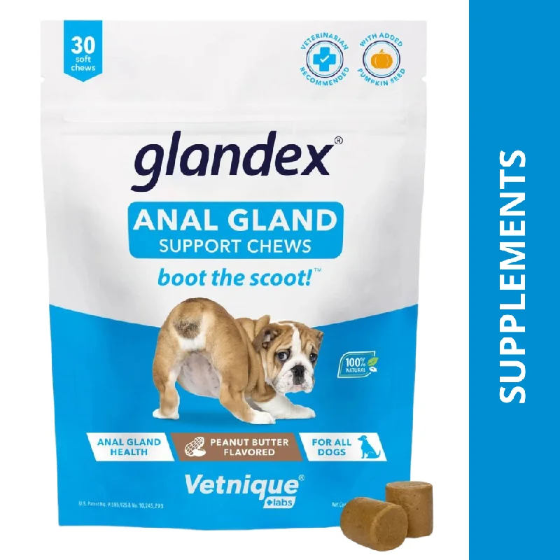 - ​​Christmas pet Christmas clothingVetnique Glandex Anal Gland Supplement for Dogs (30 Soft Chews)