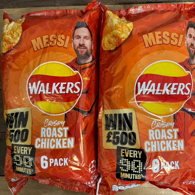 - Dog anti-slip mat12x Walkers Roast Chicken Crisps (2 Packs of 6x25g)