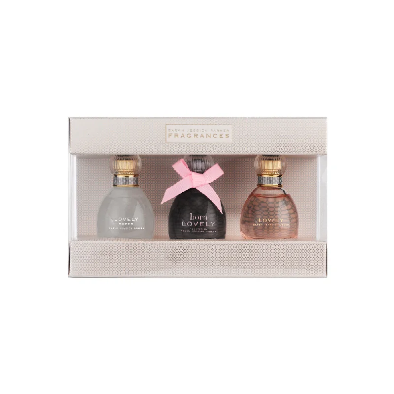  -Anti-scratch sofa protective coverSARAH JESSICA PARKER LOVELY SHEER W 3PC GIFT SET