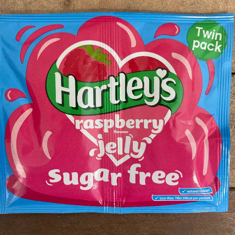 Pet Products4x Hartleys Sugar Free Raspberry Jelly Mixes (2 Packs of 2x11.5g)