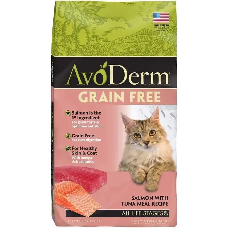 - ​​Pet toys under    yuanAvoDerm Grain Free Salmon with Tuna Meal Dry Cat Food