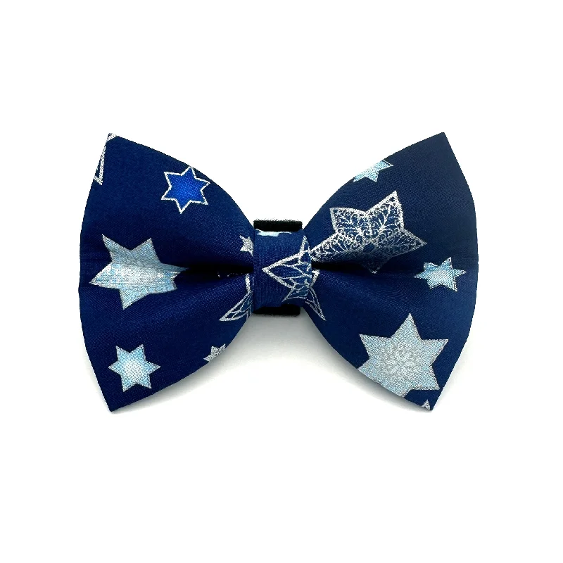 - Organic cotton dog bibsHanukkah Stars Dog Bow Tie