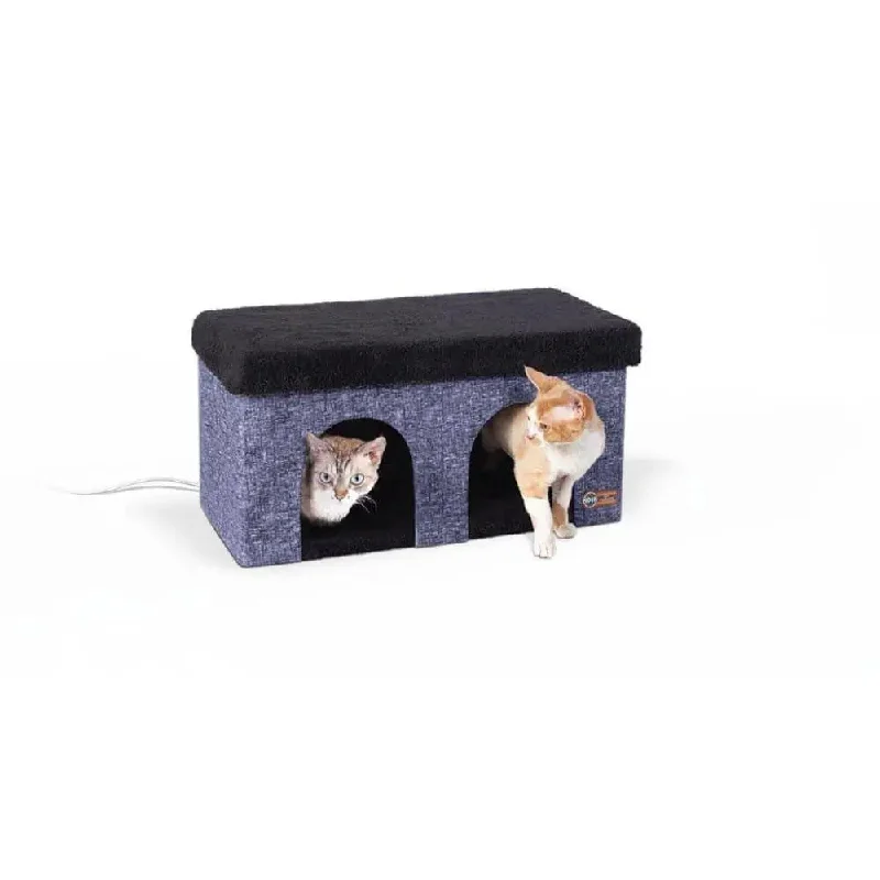  -Non-contact cat thermometerThermo-Kitty Duplex in Classy Gray, 12" x 24" x 12" 4W