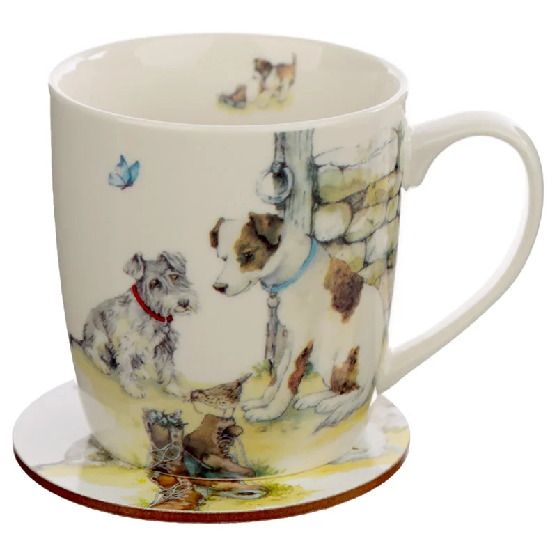 - Pet vitamin complex nutrition tabletsPorcelain Mug and Coaster Gift Set - Jan Pashley Dogs - Pet vitamin complex nutrition tabletsPorcelain Mug and Coaster Gift Set - Jan Pashley Dogs