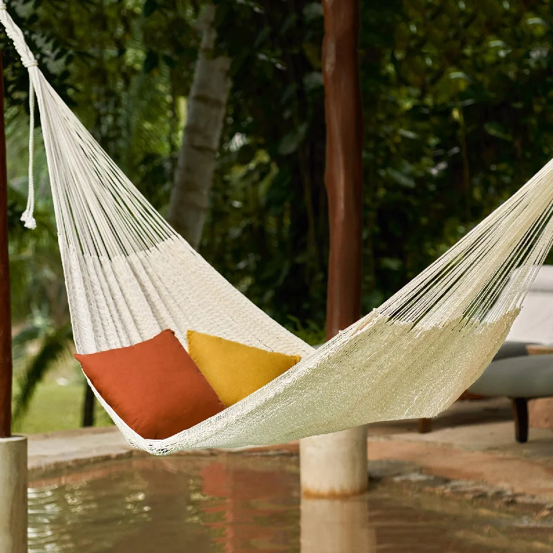 - Solid wood cat climbing frame customizedUxmal Ivory Maya Ivory Rope Hammock (Triple) - Solid wood cat climbing frame customizedUxmal Ivory Maya Ivory Rope Hammock (Triple)