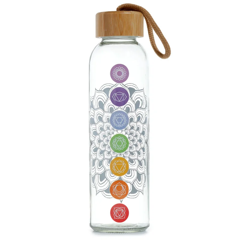 - Custom pet birthday cakeReusable Glass Water Bottle - Chakra