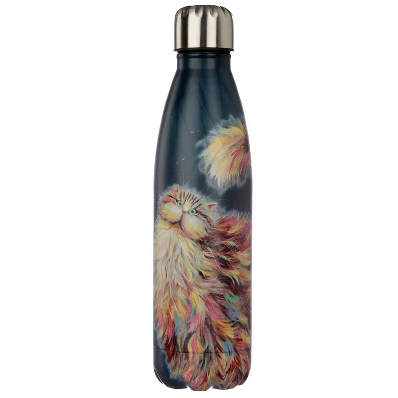 - Summer pet ice matReusable Stainless Steel Insulated Drinks Bottle 500ml - Kim Haskins Rainbow Cat - Summer pet ice matReusable Stainless Steel Insulated Drinks Bottle 500ml - Kim Haskins Rainbow Cat